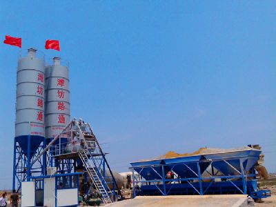 点击查看详细信息<br>标题：HZS50型混凝土搅拌站 阅读次数：22777